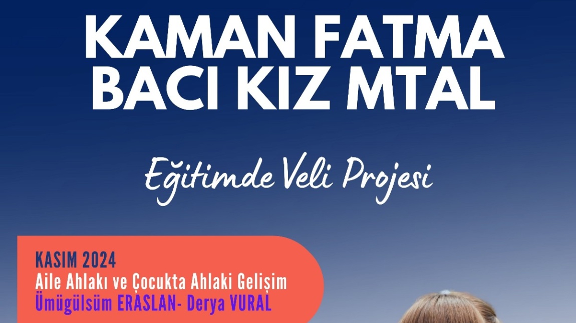 EĞİTİMDE VELİ PROJESİ